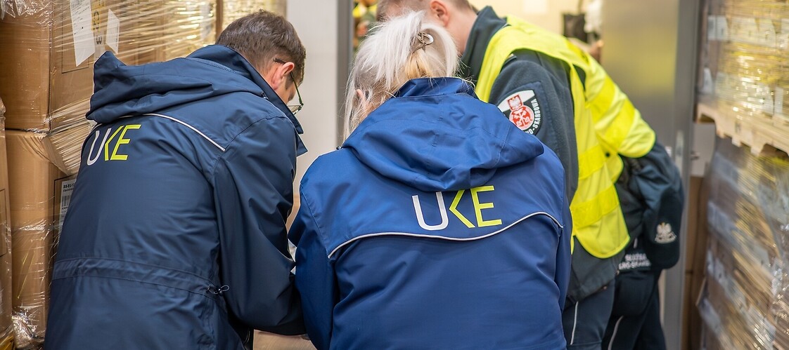 UKE participation in e-commerce shipment inspections conducted by KAS