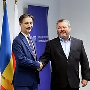 Bilateral Meeting of the President of UKE with the ANRCETI Delegation from Moldova