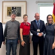 The President of UKE discussed in Madrid the topics of cybersecurity and digital ...