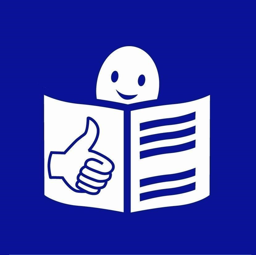 ETR logo tekst łatwy do czytania i rozumienia